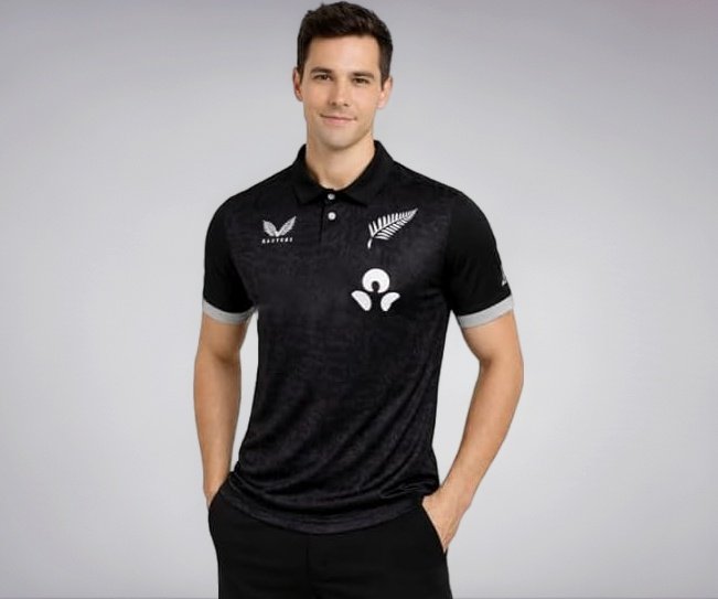 New Zealand Cricket Team 2026 ODI World Cup Fan Jersey Black Half Sleeves.jpg