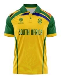 Team Yellow & Green Sports Jersey for Men Half Sleeves Polo Dry-Fit T-Shirt.jpg
