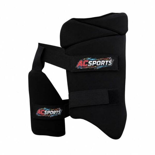 Ananya Creations AC Sports Pro Shield Cricket Combo Thigh Guard for Right-Hand Batsmen